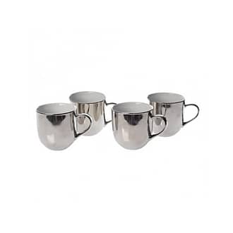 silver mugs set