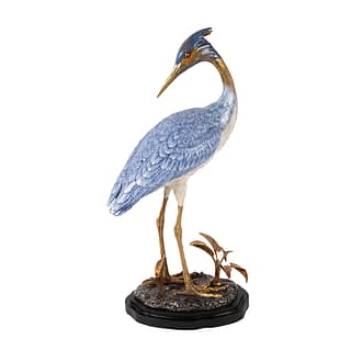 blue Crane Figurine